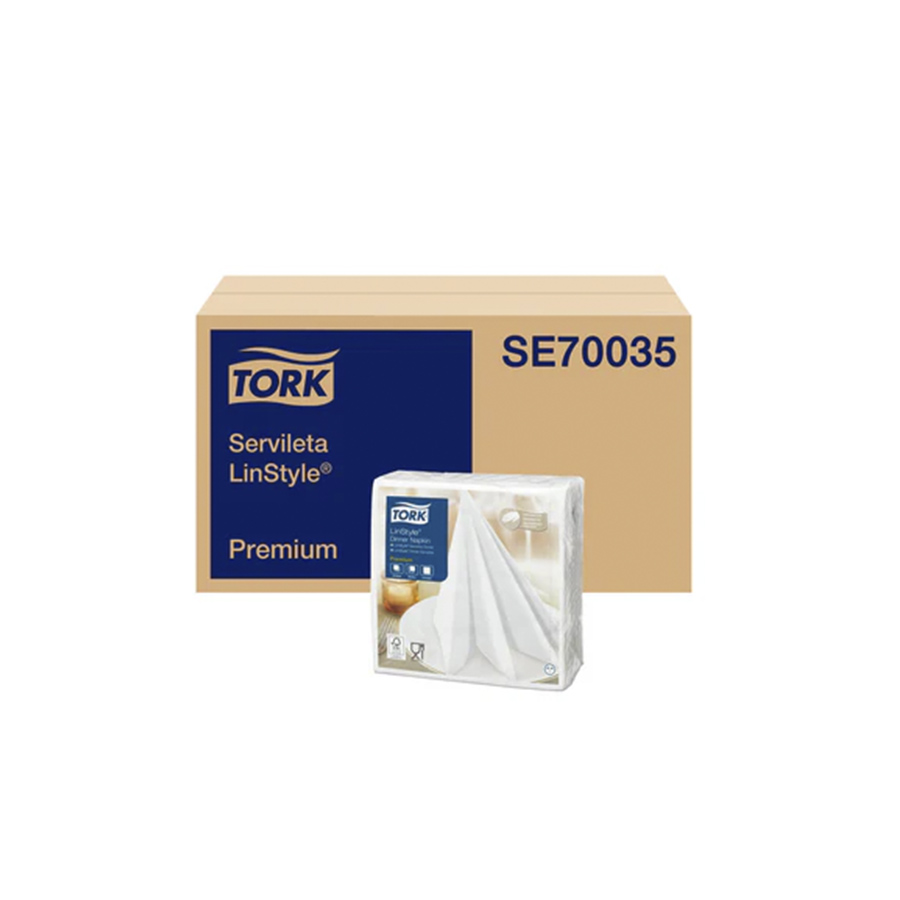 SERVILLETA PREMIUM LINSTYLE BLANCO - CAJA